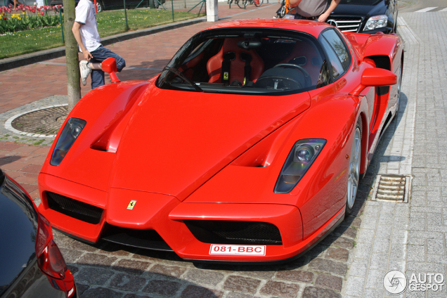 Spot van de dag: Ferrari Enzo Ferrari in Knokke-Heist 
