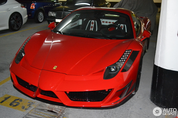 Spot van de dag: Ferrari 458 Spider Mansory Siracusa Monaco Limited Edition 