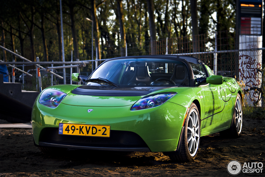 Auto's herkennen: Tesla Motors Roadster