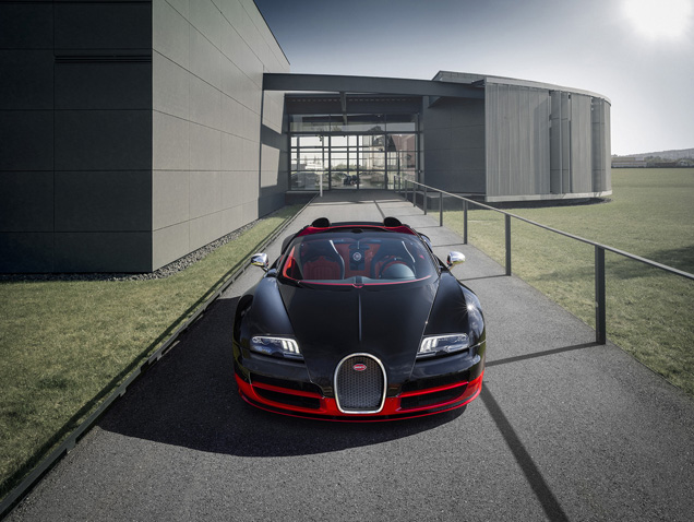 Strakke Veyron 16.4 Grand Sport Vitesse te zien in Beijing