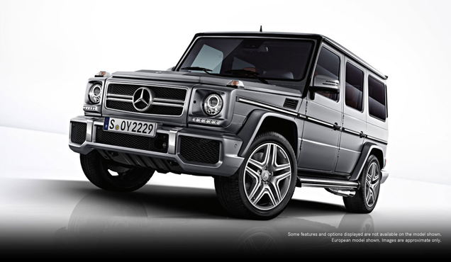 Eerste foto's Mercedes-Benz G 63 AMG 