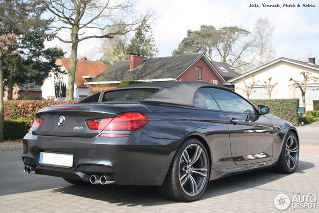 Primeur gespot: BMW M6 Cabriolet F12