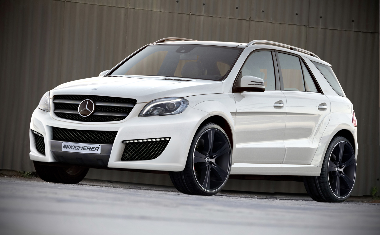Goede optische impact: Mercedes-Benz ML-Klasse door Kicherer