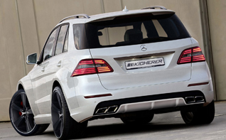 Goede optische impact: Mercedes-Benz ML-Klasse door Kicherer