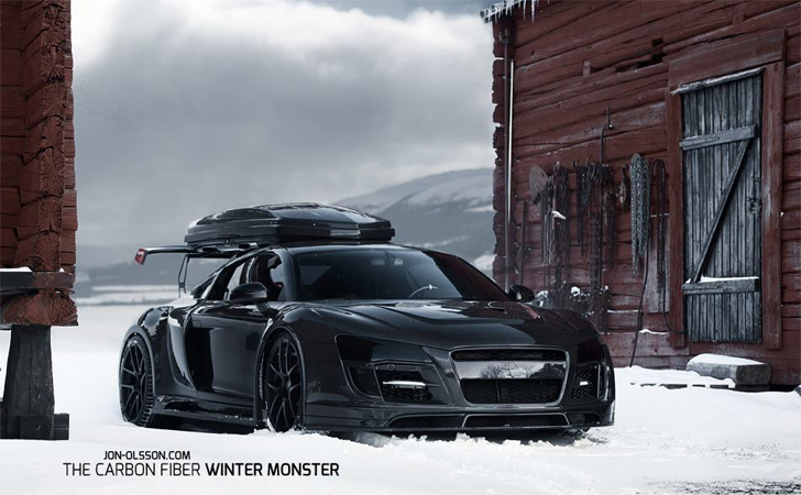 Jon Olsson laat nieuwe speeltje zien: PPI Automotive Design Razor GTR "Winter Edition"