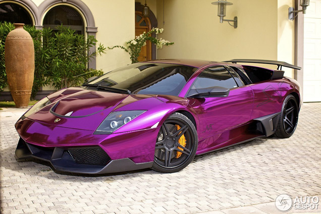 Weer in een andere kleur: de bekende Lamborghini Murciélago LP670-4 SuperVeloce