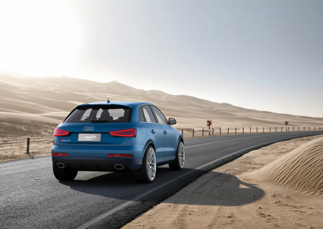 Audi RS Q3 Concept te zien in Peking