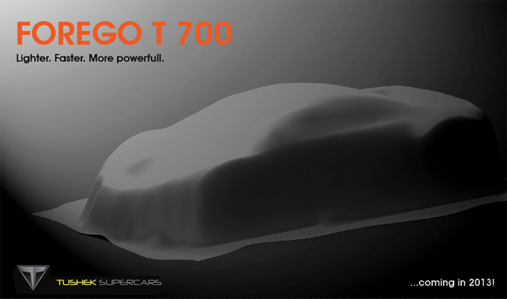Lamborghini concurrent: Tushek Forego T700