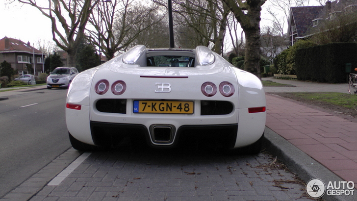 Spot van de dag: Bugatti Veyron 16.4 Grand Sport op Nederlandse platen