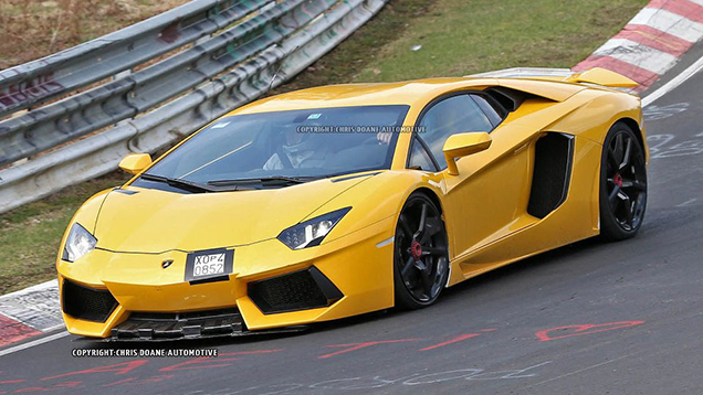 Is dit de Lamborghini Aventador SuperVeloce?