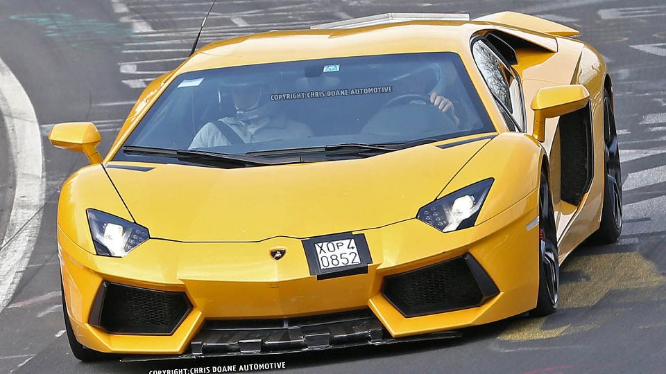 Serait-ce la Lamborghini Aventador version SuperVeloce ?