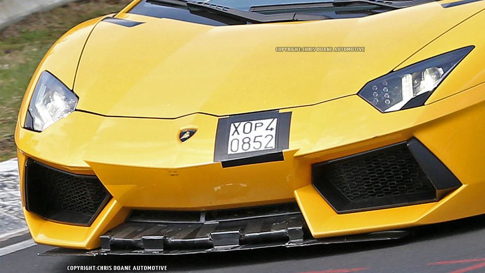 Serait-ce la Lamborghini Aventador version SuperVeloce ?