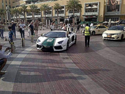 Police in Dubai gets a new brutal car!