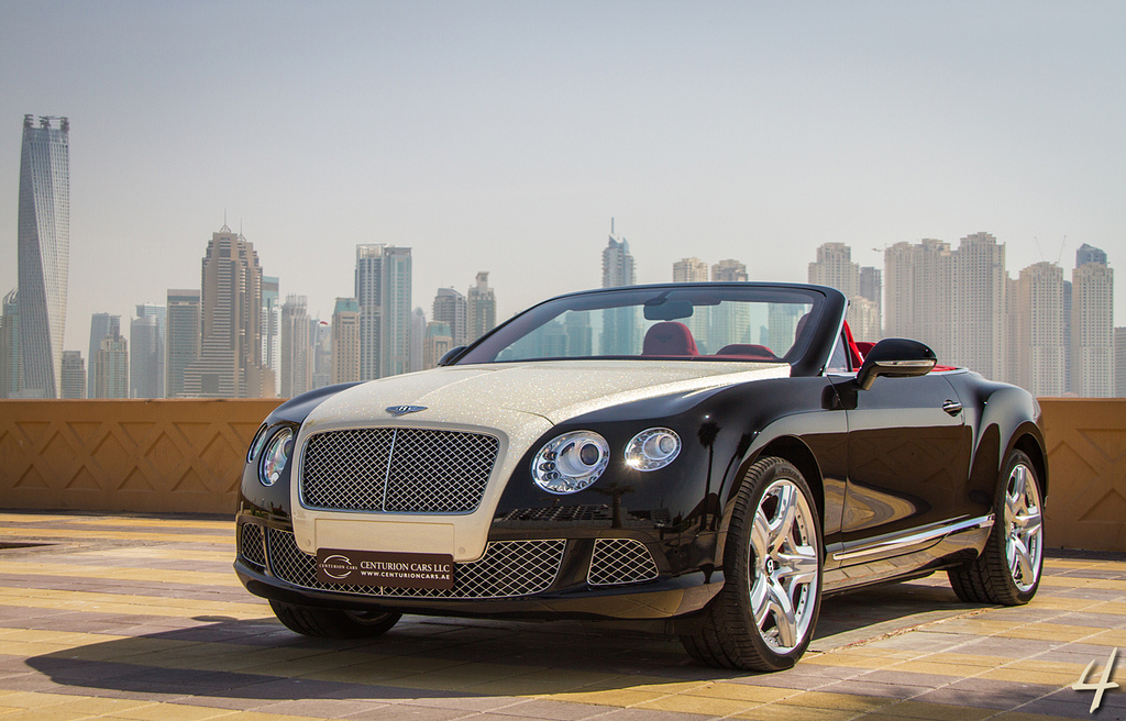 Diamanten op je Bentley is pas echt hip! 