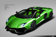 A lot of colours for the Lamborghini Aventador LP720-4 50 Anniversario
