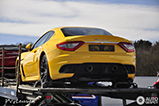 Włoska piękność: żółte Maserati GranTurismo  MC Stradale