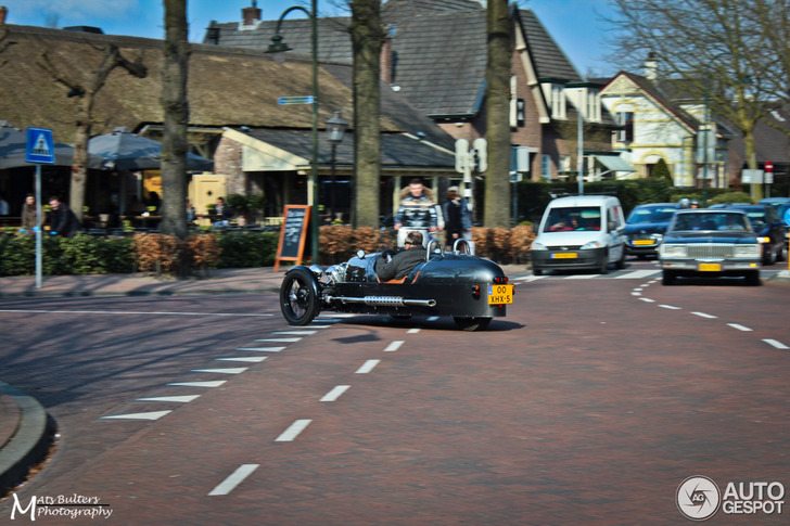 Speelgoed op drie wielen: Morgan Threewheeler gespot