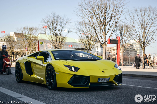 Gespot in een Ad Personam kleur: Lamborghini Aventador LP700-4 