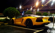 Black and yellow Lamborghini Aventador LP700-4 is it hot or not?
