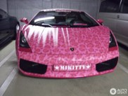 This one is for the ladies: pink Lamborghini Gallardo