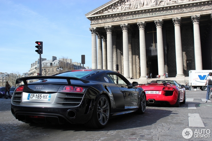 Beautiful Audi-duo spotted in Paris