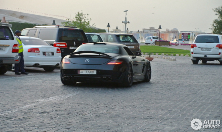 Door MEC Design aangepakte SLS AMG gespot