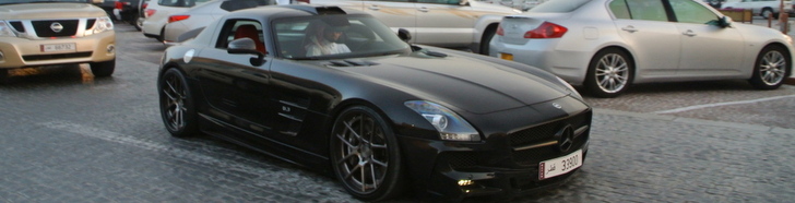 Avvistata la Mercedes SLS AMG rivista dal tuner MEC Design