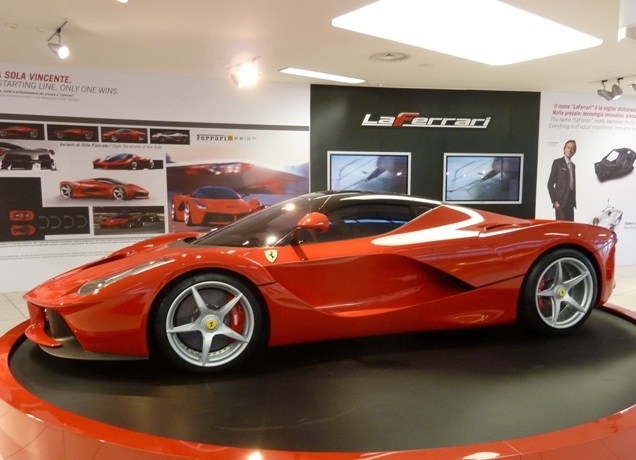 Le Musée Ferrari de Maranello expose la LaFerrari