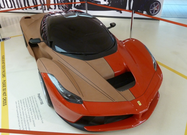 Le Musée Ferrari de Maranello expose la LaFerrari