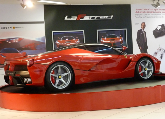Le Musée Ferrari de Maranello expose la LaFerrari