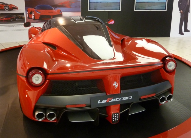 Le Musée Ferrari de Maranello expose la LaFerrari