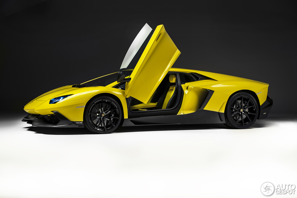 Lamborghini Aventador LP720-4 50 Anniversario is officieel