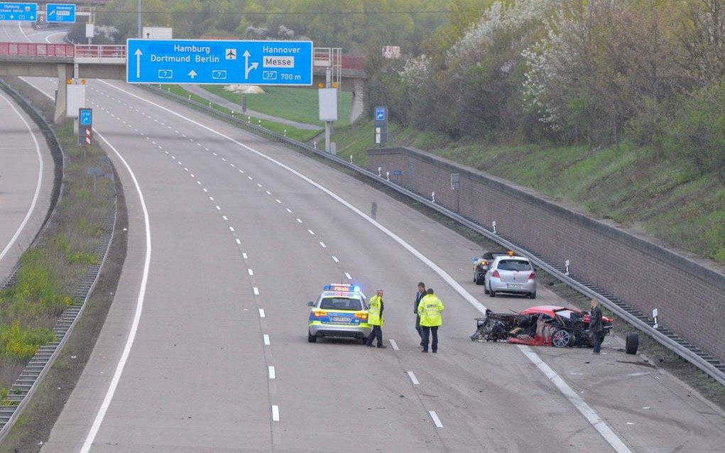 Spannend! Klapband bij 300 km/u!