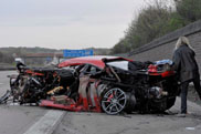 生死一瞬间! 300 Km/h 爆胎!