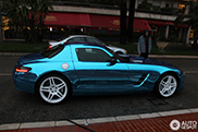 Mercedes-Benz SLS AMG Electric Drive spotted in Monaco