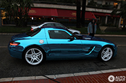 奔驰 SLS AMG Electric Drive 摩纳哥入镜