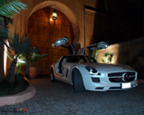 300 km/u per uur door Marrakech per Mercedes-Benz SLS AMG! 