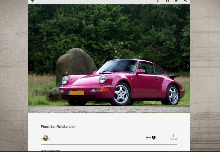 Stem deze prachtige Porsche naar de winst!