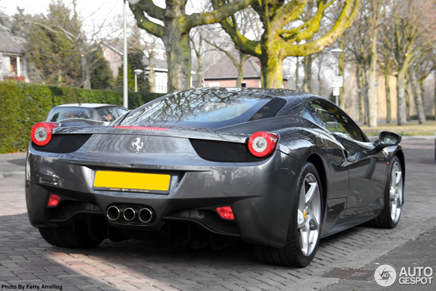 Spot van de dag: Ferrari 458 Italia