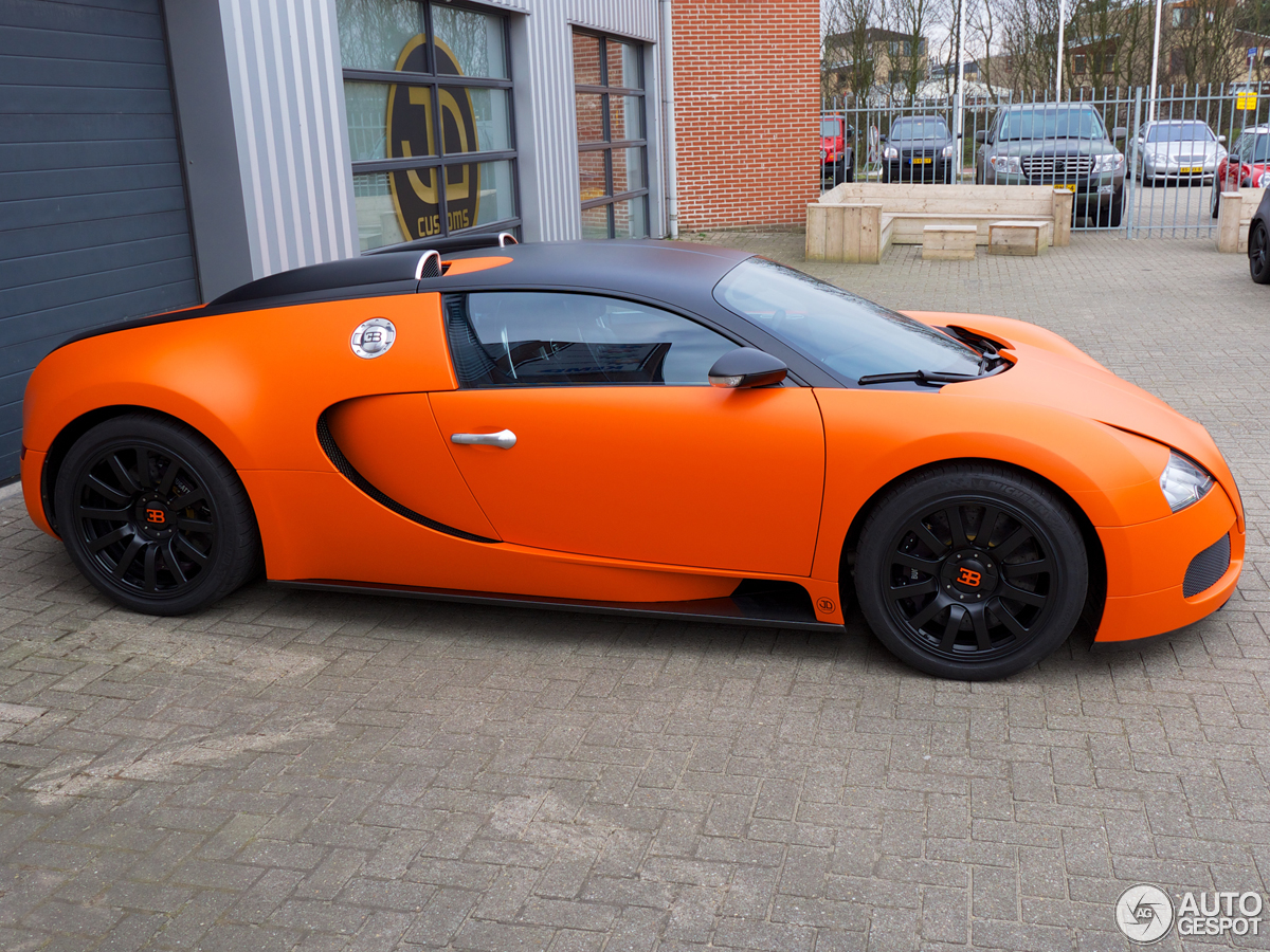 Bugatti Veyron is oranje voor koningsdag! 