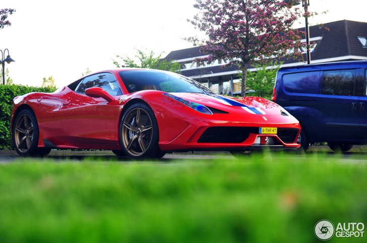 Spot van de dag: Ferrari 458 Speciale 