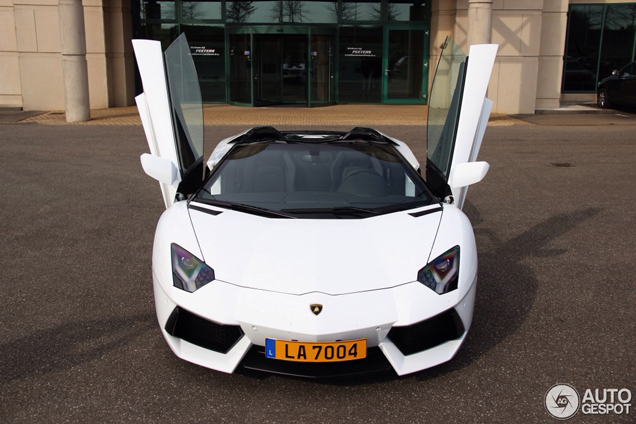 Spot van de dag: Lamborghini Aventador LP700-4 Roadster