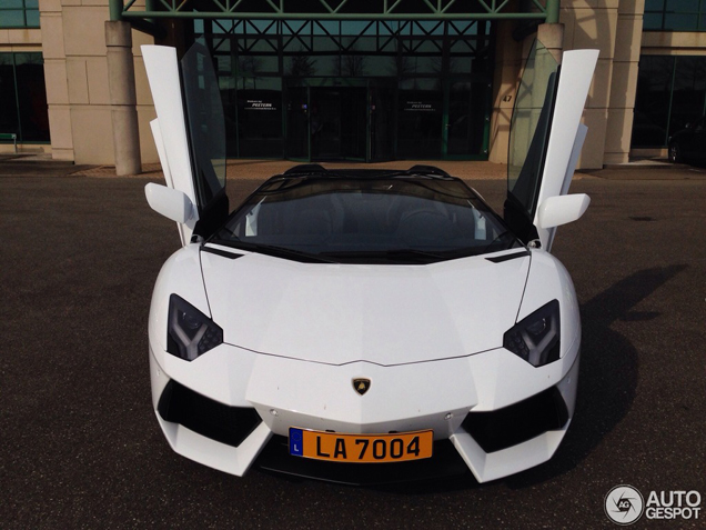 Spot van de dag: Lamborghini Aventador LP700-4 Roadster