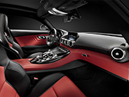 This is what the Mercedes-AMG GT looks like from the inside