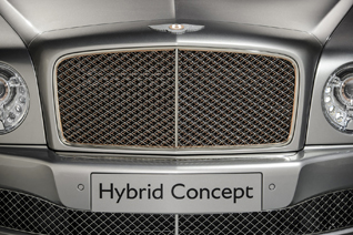 Bentley shows their Hybrid Concept in Beijing
