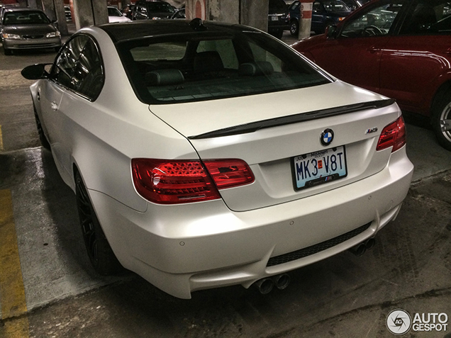 Gespot: BMW M3 Frozen White Edition