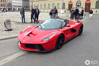 LaFerrari tweemaal gespot in München!