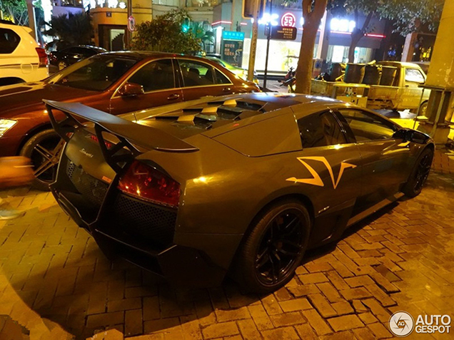 Gelimiteerde Lamborghini Murciélago vastgelegd in Chengdu