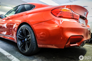 BMW M4 shows up in its own Walhalla
