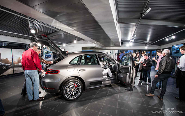 Photo report: introduction of the Porsche Macan in Exeter 